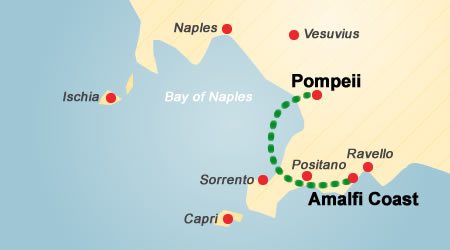 Pompeii-Amalfi Coast