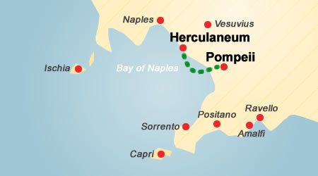 Tour Pompeii-Herculaneum