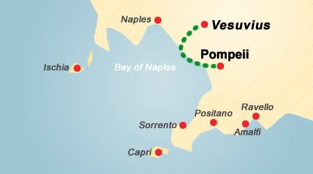 Tour Pompeii-Vesuvius